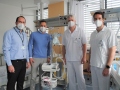 ESA logistika darovala kladenské nemocnici peníze na nákup nových přístrojů