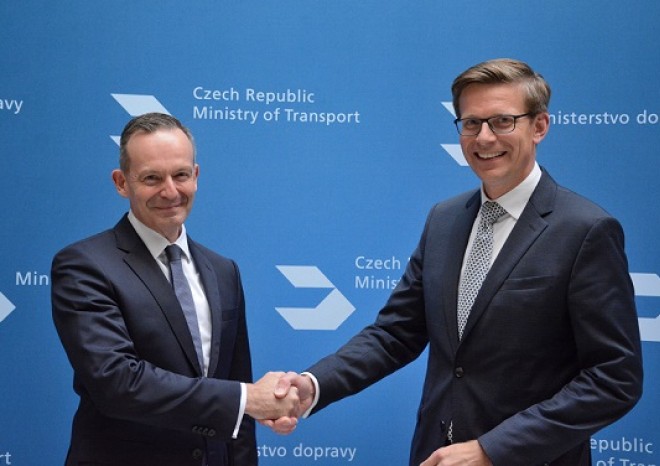 ​Martin Kupka a Volker Wissing podepsali prohlášení o rozvoji železničního spojení