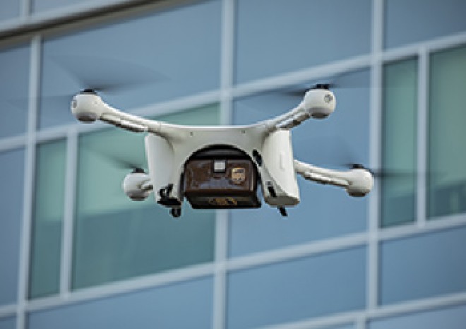 ​UPS využívá drony pro přepravu zdravotnických vzorků