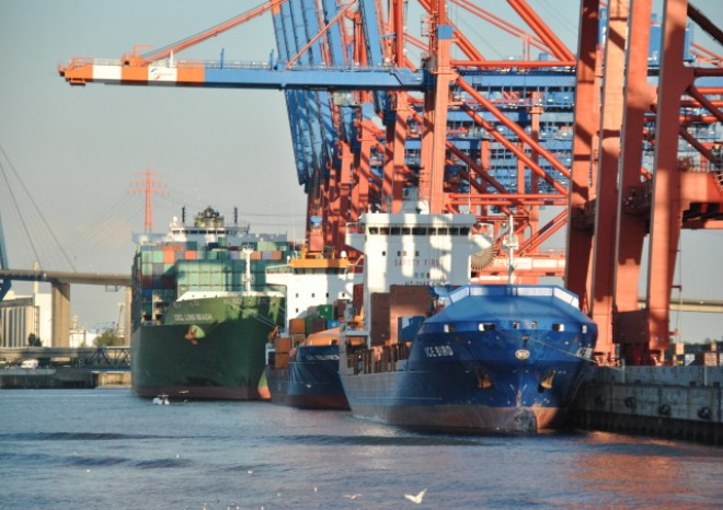 Zlepšení vývoje překladu zboží v přístavu Hamburk