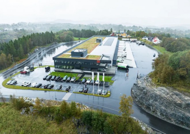 DB Schenker nasazuje vůz Volta Zero do nové pobočky v norském Bergenu