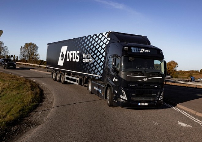 ​Objednávku na 100 elektrických nákladních vozidel Volvo od společnosti DFDS