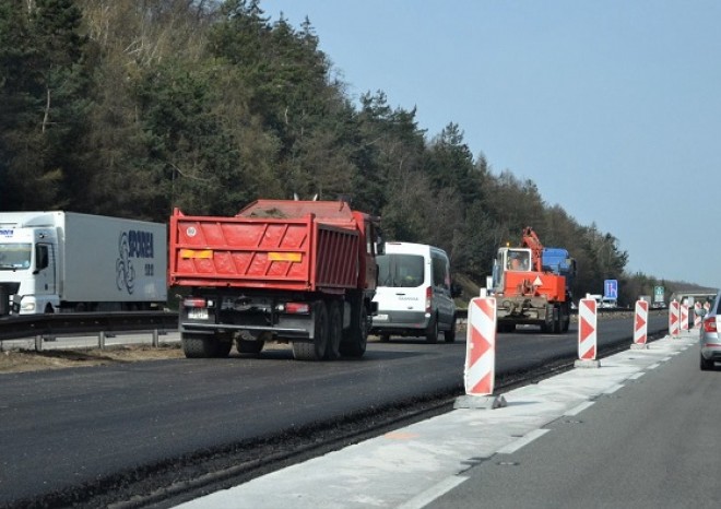 ​ŘSD dokončí mezi obcemi Mořice a Kroměříž opravu dálnice D1