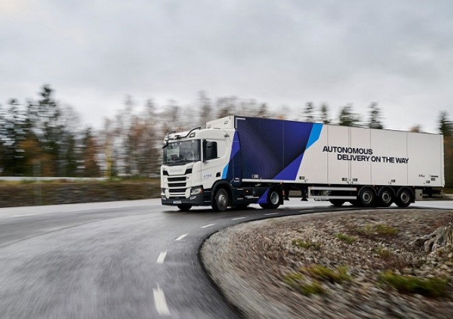 ​Společnost Scania urychluje nasazení autonomní přepravy mezi dopravními uzly