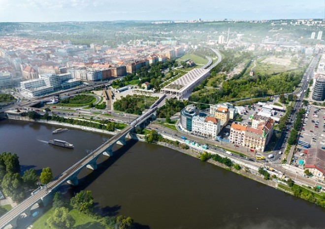 ​Začíná modernizace dalšího úseku trati na letiště, mezi Prahou-Bubny a Výstavištěm