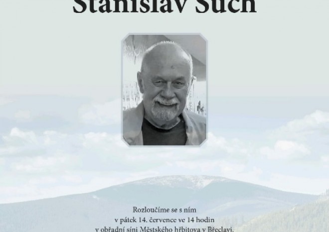 Zemřel Stanislav Šuch