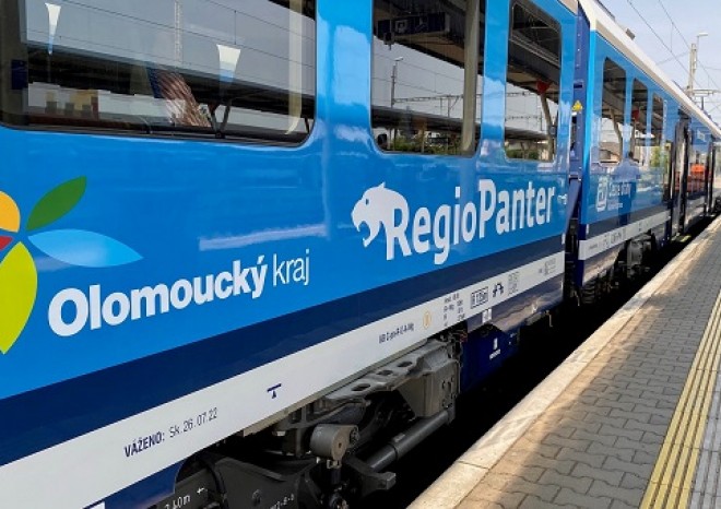 ​V Olomouckém kraji vyjely první třívozové jednotky RegioPanter druhé generace