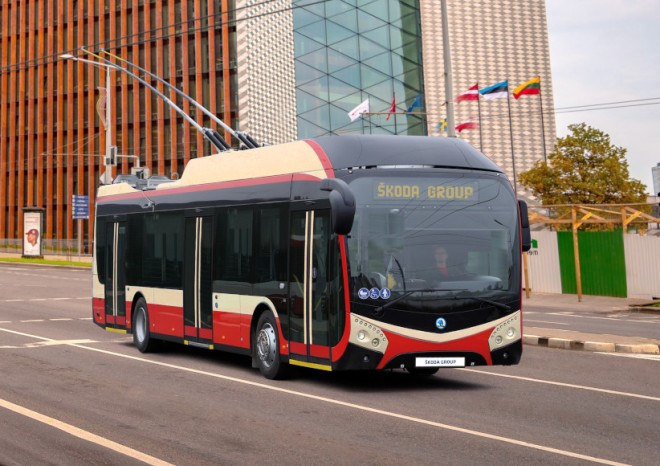 Škoda Group dodá 91 trolejbusů do litevského Vilniusu