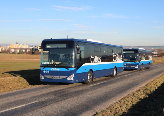 IVECO BUS dodal 10 nových autobusů Crossway Low Entry pro ČD Bus