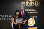 ​Cushman & Wakefield po osmé v řadě získává ocenění Best Retail Real Estate Agency