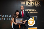 Cushman & Wakefield po osmé v řadě získává ocenění Best Retail Real Estate Agency