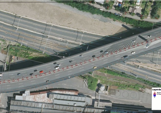 ​Oprava mostních závěrů lanového mostu částečně omezí provoz na Jižní spojce