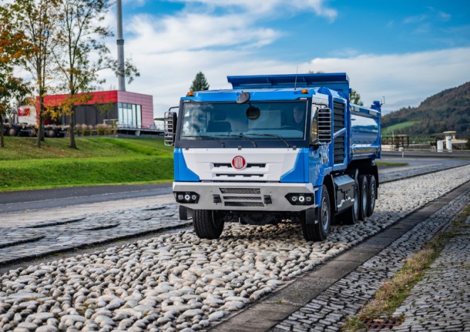 Kopřivnická Tatra získala dotaci na vývoj nákladního bateriového elektromobilu
