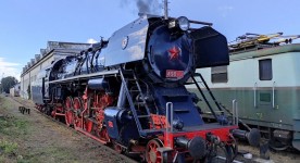 Nejrychlejší česká parní lokomotiva je k vidění v Lužné