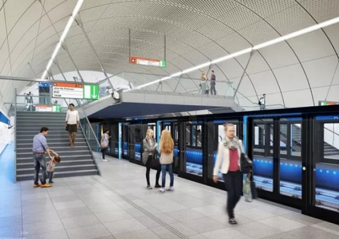 ​Na pražské Pankráci začala stavba trasy metra D na stanici Olbrachtovu