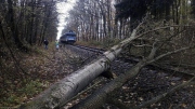 ​Vichřice způsobila na železnici škody za 10,8 milionu korun