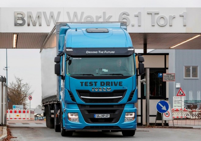 BMW úspěšně testovala Iveco Stralis NP s LNG pohonem