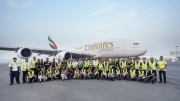 ​První letoun A380 společnosti Emirates prochází kompletní modernizací
