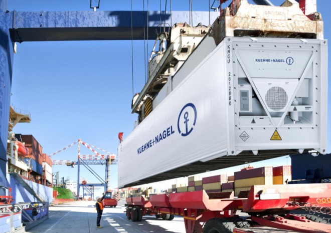 Skupina Kuehne+Nagel vyvinula nový ukazatel vytížení kontejnerových přístavů