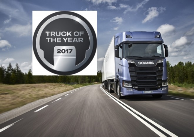 Nákladním vozidlem roku se stala Scania
