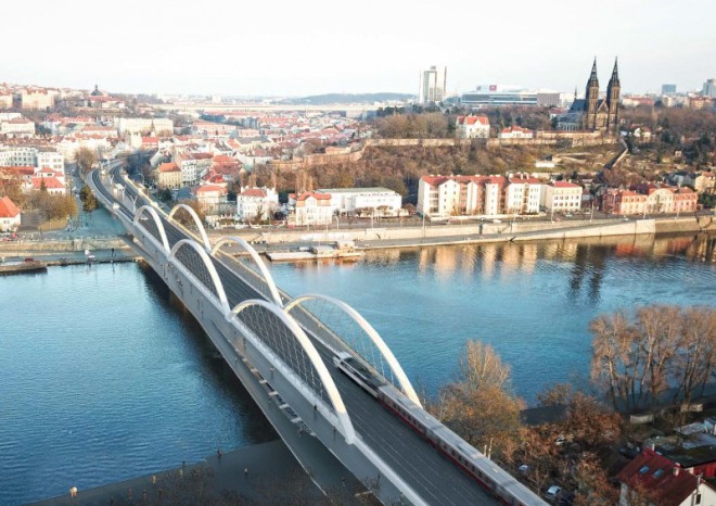 Správa železnic vybrala budoucí podobu mostu na pražské Výtoni