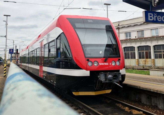 Arriva představila první ze 13 vlaků pro Jihomoravský kraj