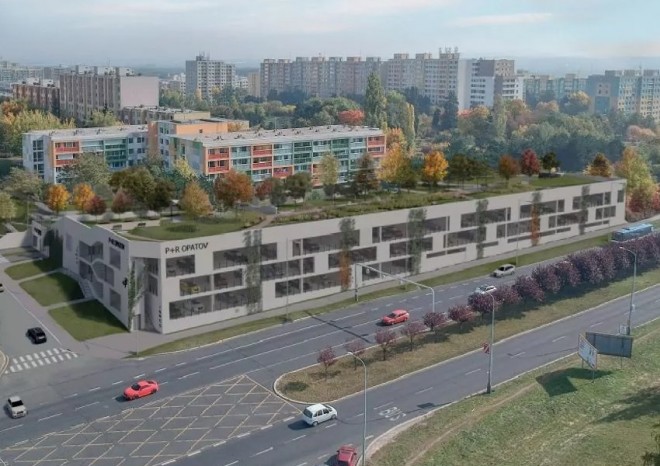 Praha zrušila výběr firem pro stavbu P+R parkovacího domu na Opatově