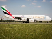 Páté narozeniny v ČR oslavila společnost Emirates s Airbusem A80