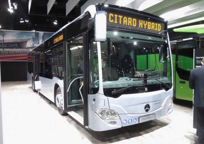​Světová premiéra autobusu Mercedes-Benz Citaro Hybrid