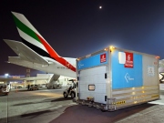 Emirates SkyCargo jako první letecký dopravce přepravila 50 milionů vakcín proti COVID-19