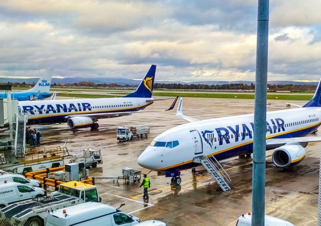 ​Ryanair v září zvýšil počet přepravených cestujících o 49 procent