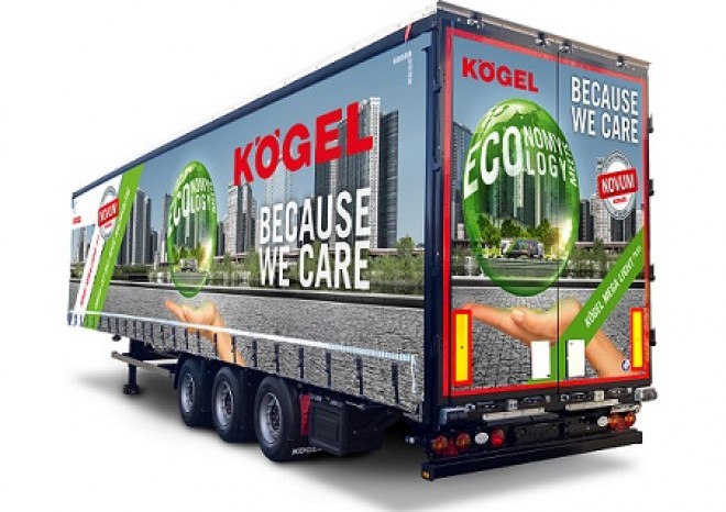 ​Návěs Kögel Lightplus přináší větší užitnou hodnotu