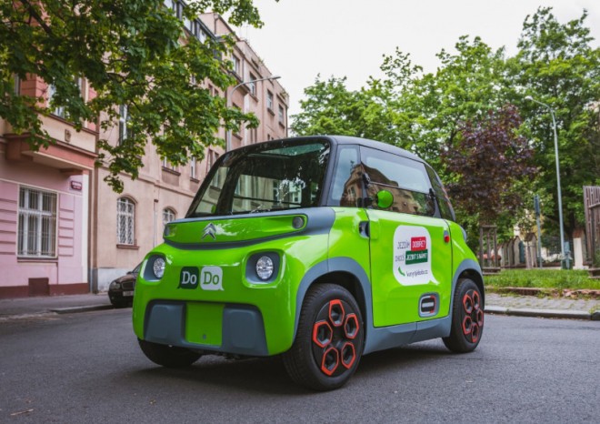 Startup DoDo testoval kompaktní elektromobil Citroën Ami