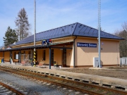 Proměněné nádraží v Moravském Berouně se v dubnu otevře cestujícím