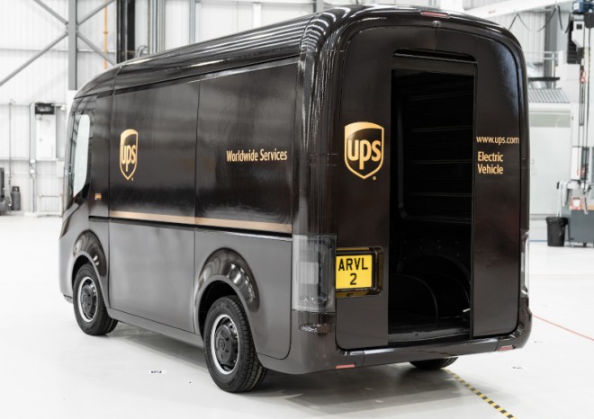 UPS investovala do výrobce elektrododávek Arrival