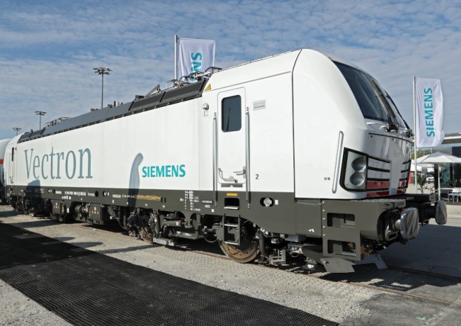 Nová zakázka pro společnost MEDWAY zahrnuje 15 lokomotiv Vectron MS