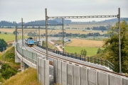 ​Na úseku mezi Doubím a Soběslaví na IV. železničním koridoru již jezdí vlaky