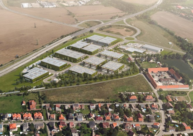 Logport staví svůj první areál Logport Prague West