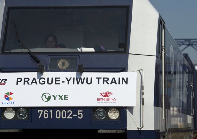 ​Z Prahy do Číny vyjel první přímý nákladní vlak