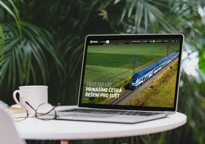 Skupina Škoda Transportation má nové webové stránky