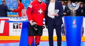 Cenu pro nejužitečnějšího hráče MS v led. hokeji získal Kevin Fiala