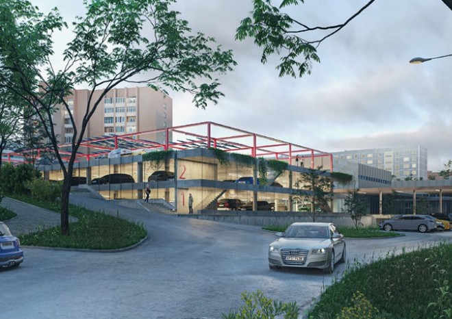 Plzeň postaví na Lochotíně za 100 milionů korun třípodlažní parkoviště