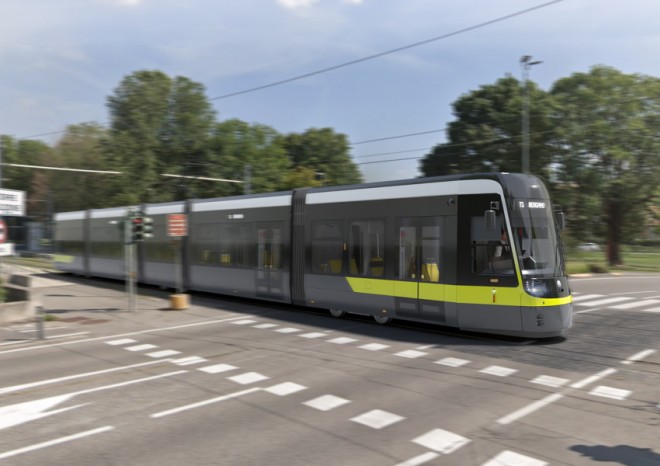 Nové tramvaje pro Bergamo z produkce Škoda Group budou vybaveny antikolizním systémem