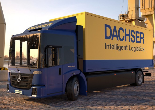 Dachser uvede do provozu své první nákladní vozy na vodík