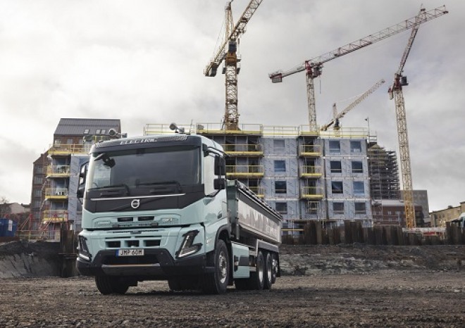 ​Volvo nabízí elektrická nákladní vozidla i pro stavebnictví