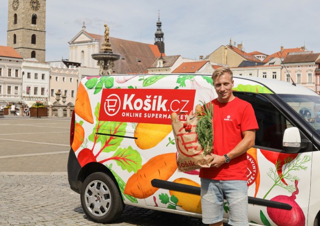 Košík.cz na jihu Čech začíná doručovat v den objednání