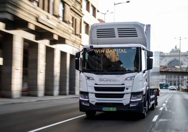 Scania předala své první čistě elektrické vozidlo ve středoevropském regionu