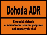 Písemné pokyny ADR prošly změnou