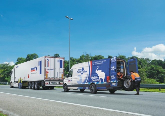​Schmitz Cargobull: Servisní dodávky nyní vyjíždí i k zákazníkům