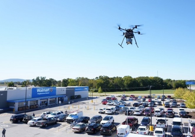 ​Walmart bude doručovat v šesti amerických státech objednávky drony